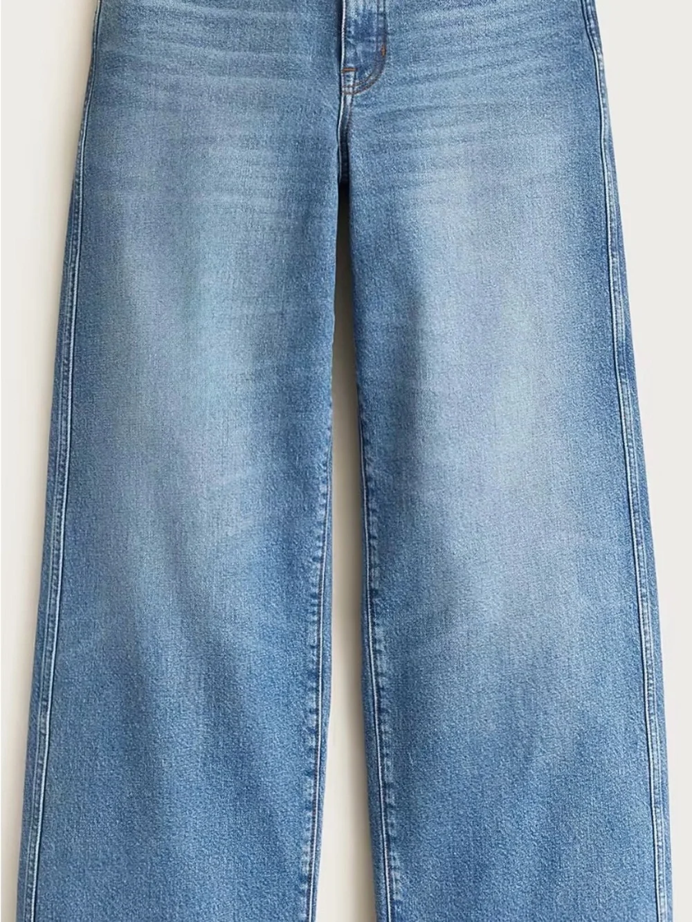 J Crew Everyday wide-leg ankle jean in semi-stretch size 31